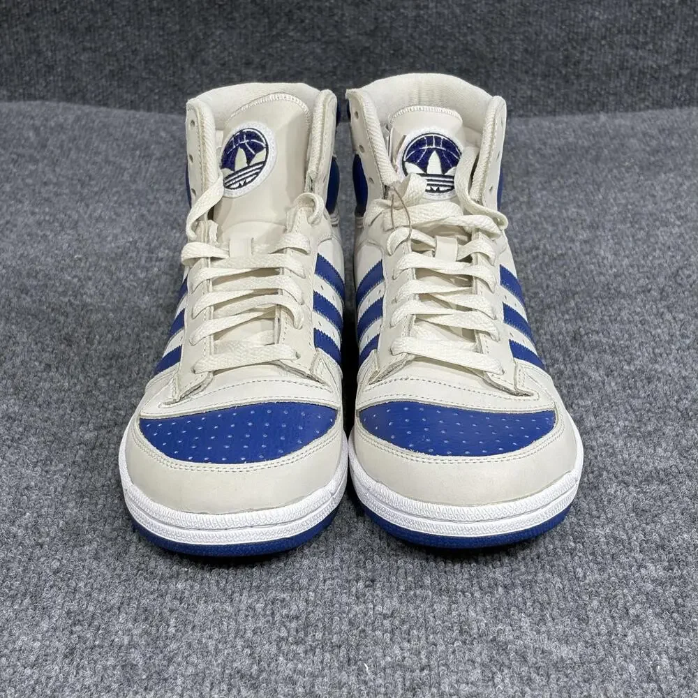 Adidas Top Ten RB Shoes Mens Size 11 White Blue High Top Originals Retro FZ6022